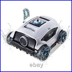 Cordless Robotic Pool Vacuum Automatic Pool Cleaner Rechargeable Pool Robot