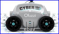 Cyber Cordless Robotic Pool Cleaner120 Mins Runtime Self-Parking Automatic Cyber