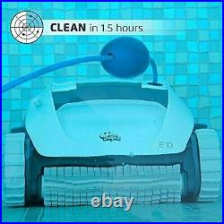 DOLPHIN E10 Automatic Robotic Pool Cleaner with Easy to Clean Top Load Filter Ba