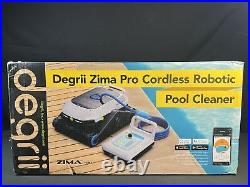 Degrii Zima Pro Cordless Robotic Pool Cleaner ZIMA-PRO-0209 New Open Box