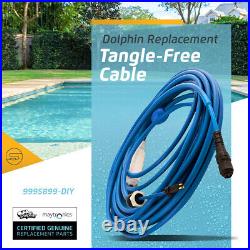 Dolphin Genuine Replacement Part Durable 60 FT Blue Cable with Swivel