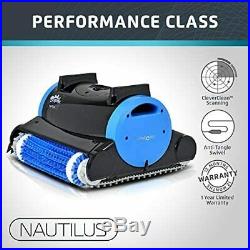 Dolphin Nautilus Automatic Robotic Pool Cleaner with Dual Filter Cartridges