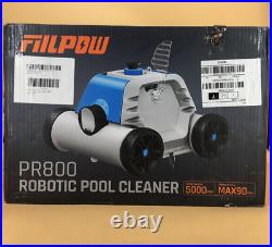 FIILPOW Cordless Robotic Pool Cleaner, Automatic Pool Vacuum Auto-Docking