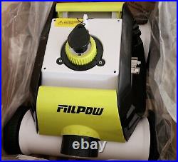 FIILPOW Cordless Robotic Pool Cleaner Automatic Robot Vacuum GREEN