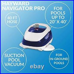 Hayward W3925ADC Navigator Pro Pool Vacuum (Automatic Cleaner) White