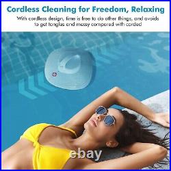 Hydrus Cordless Pool Vacuum, Automatic Cleaner Robot Lasts 90 Mins