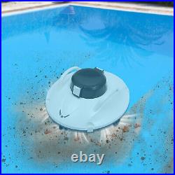 IPX8 Waterproof Cordless Automatic Pool Cleaner Pool Vacuum Free Standing