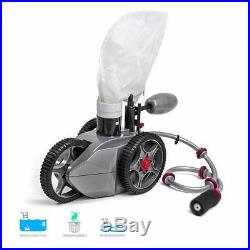 In Ground Pressure Side Automatic Swimming Pool Cleaner Wall Climb Vacuum Sweep