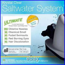 Intex 120V Krystal Clear Saltwater System Swimming Pool Chlorinator (Used)