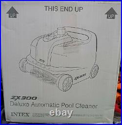 Intex 28005E ZX300 Deluxe Automatic Pool Cleaner Robotic Vacuum. NEW