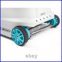Intex 28005EX automatic robot ZX500 cleaner with wheels for above ground pools
