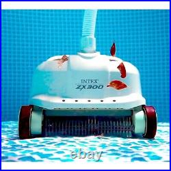 Intex 700 Gal Per Hour Above Ground Pool Cleaner Robot Vacuum with 21 Ft Hose