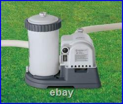 Intex Automatic Pool Vacuum, Filter Pump & Tybe B Replacement Cartridge (3 Pack)