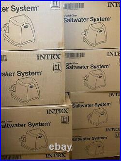 Intex Krystal Clear Saltwater System for Above Ground Pools up to 15,000 Gallons