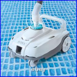 Intex ZX100 Automatic Pressure Side Pool Cleaner with Pool Sand Filter Pump