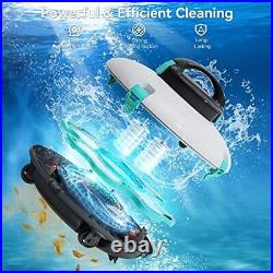 Lydsto Cordless Robotic Pool Cleaner, Automatic Pool Vacuum, Dual-Motor, Stro