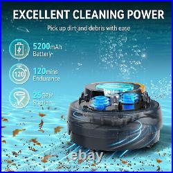 Moolan X2 Cordless Robotic Pool Vacuum Cleaner for Inground & Above Ground Pools