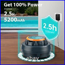 Moolan X2 Cordless Robotic Pool Vacuum Cleaner for Inground & Above Ground Pools