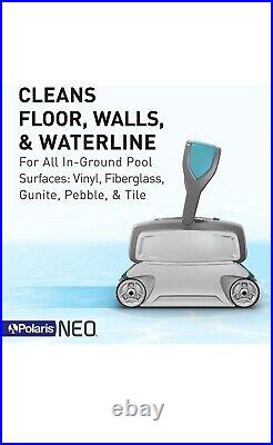 NEO Robotic Pool Cleaner, Automatic Vacuum for Inground Pools up to 40Ft