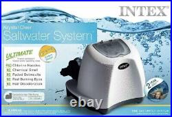 NEW-Intex 26669EG 120V Krystal Clear Saltwater System Swimming Pool Chlorinator