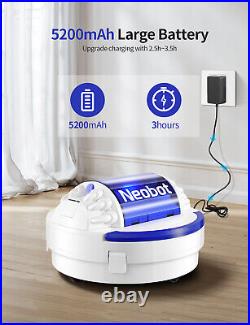 Neobot Cordless Robotic Pool Vacuum Cleaner Portable Auto Pool Cleaner Self-Park