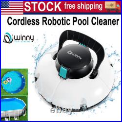 New POOL CLEANER Cordless Robotic Pool Vacuum, Automatic Pool Vacuum WINNY
