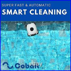 Nu Cobalt NC23 Smart Logic Robotic Pool Cleaner for Medium to Big above Ground P