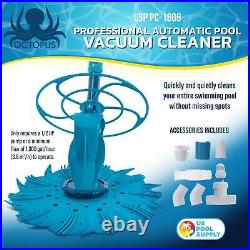Octopus Automatic Pool Vacuum Cleaner, Hose Set, Powerful Suction Removes Debris