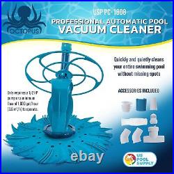 Octopus Professional Automatic Pool Vacuum Cleaner & Hose Set Powerful Sucti