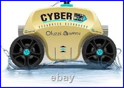 Ofuzzi Cyber 1200 Cordless Robotic Pool Cleaner, Max. 120 Mins Runtime, 3H Fast C