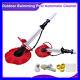 Outdoor Swimming Pool Automatic Cleaner Vacuum Hose Set Red Cleaning Tools New