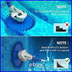 PAXCESS Pool Vacuum Cleaner Automatic Suction Climbing Wall Pool Vacuum Sweep