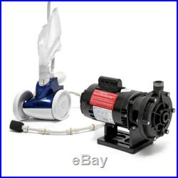 Polaris 380 Pressure Side Automatic Pool Cleaner Sweep + PB4-60 Booster Pump