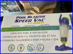 Pool Blaster Speed Vac Turbo Cordless Pool & Spa Vacuum Cleaner Automatic Suctio