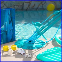 Pool Cleaner Vacuum Automatic Suction In-Ground Aboveground Complete Hose Set