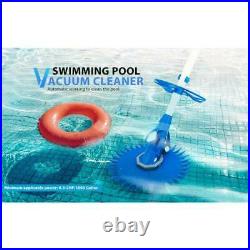 Pool Vacuum Cleaner Suction Swimming Pool Sweeper Automatic Inground AboveGround