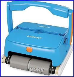 Portable Light Weight Cordless Automatic Robotic Swimming Pool Cleaner with Handle