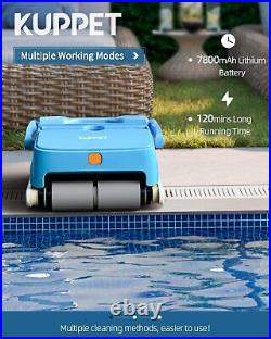 Professional Automatic Pool Vacuum Cleaner for Pool Clean Bottom Floor Wall Step