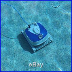 Robotic Pool Cleaner with Control Box Ultra-Efficient Dual Scrubbing Brushes