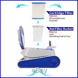 Robotic Swimming Pool Cleaner Control Box Ultra-Efficient Dual Scrubber Brushes