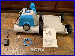 Robotic pool cleaner, automatic, battery powered, rechargeable, easy to use