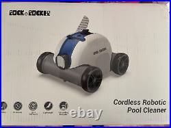 Rock & Rocker R1103 Cordless Robotic Automatic Pool Cleaner Vacuum HJ-1103J