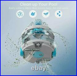 SMONET Cordless Robotic Pool Cleaner, Powerful Suction Automatic Pool Cleaner