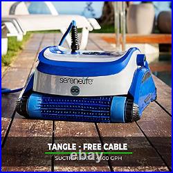 SereneLife Automatic Pool Vacuum for Inground Pools Robotic Cleaner