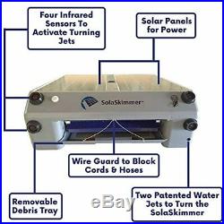 SolaSkimmer 2.0 Automatic Pool Cleaner Thats Solar Powered Pool Skimm