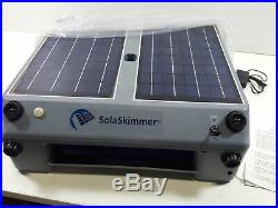 SolaSkimmer Automatic Pool Cleaner Thats Solar Powered