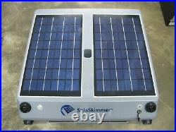 SolaSkimmer Pool Skimmer Solar-Powered Robotic Cleaner That Automatically Remove
