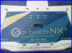 Solar Breeze Automatic Swimming Pool Skimming Cleaner Robot NX2