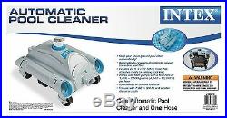 Swimming Pool Cleaner Automatic Above Ground Vacuum Intex Auto Cleaning Floor