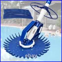 Swimming Pool Vacuum Cleaner Automatic Sweeper, with 10 Hoses & 2 Diaphragms